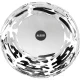 Корзина-чаша Alessi Barknest BM02 из нержавеющей стали, серебристая, 21 см