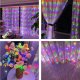 LED Curtain Lights 300 LED 3x3m for Wall and Window Decor, Multicolor