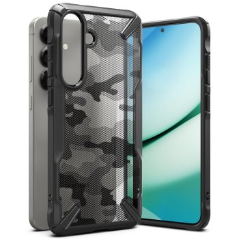 Ringke Fusion X vāciņš Samsung Galaxy S25+ Black Camo