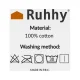 Шерстяные шарики для сушильной машины Ruhhy 25704, 6 шт., бежевые