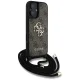 Чехол Guess 4G Big Logo Cord Strap Crossbody для iPhone 16 Коричневый