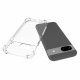 Google Pixel 8a Anti-slip 4 Corners Shockproof Cover Case, Transparent | Telefona Vāciņš Maciņš Apvalks Bamperis