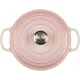 Čuguna katls Le Creuset Signature 24 cm 4.2 l, apaļš, Shell Pink