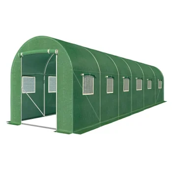 Теплица садовая туннель Carruzzo 6x2.5x2м на оцинкованном каркасе