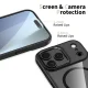 Чехол Tech-Protect для iPhone 17 Pro Max MagMat MagSafe, прозрачный черный