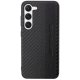 Samsung Galaxy S23 (SM-S911) AMG Carbon Stripe&Embossed Case Cover (AMHCS23SBLSCA), Black