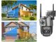 Уличная поворотная Wi-Fi IP-камера с двумя объективами и датчиком...