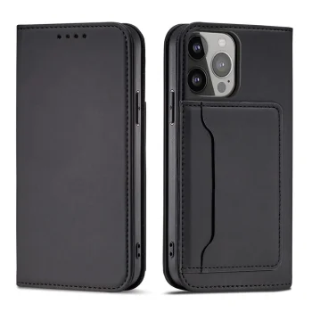 Чехол-книжка для iPhone 14 Plus Magnet Card Case с кошельком и подставкой,...