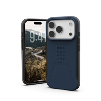 UAG Civilian MagSafe aizsargvāciņš iPhone 17 Pro – tumši zils | Phone Case Cover