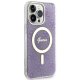 Guess iPhone 14 Pro Max Case 4G MagSafe, Purple