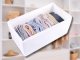 Underwear and Bra Drawer Organizer, 28x14x13 cm, White
