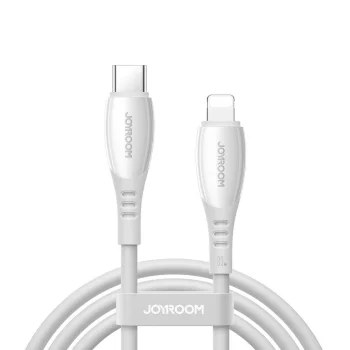 Joyroom S-A59 Vibrant Series USB-C uz Lightning kabelis 30W 1.2m, balts