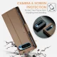 Google Pixel 9 Pro XL CASEME Wallet Magnetic Leather Case Cover, Brown | Чехол для Телефона...
