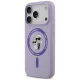 Karl Lagerfeld Silicone Karl&Choupette Ring MagSafe vāciņš iPhone 18 Pro / 17 Pro, violets