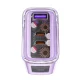 Acefast A45 GaN lādētājs 65W, 3 pieslēgvietas (2x USB-C, 1x USB), violets