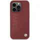 BMW iPhone 15 Pro vāciņš Silicone Big Logo MagSafe, sarkans
