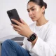 Tech-Protect Iconband Pro siksniņa Apple Watch 44 / 45 / 46 / 49 mm, bordo