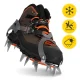 Universālie dzelkšņi Mountain Goat PRO, izmērs 36-46, ar maciņu