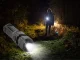 Spēcīgs taktiskais LED lukturis ar zoom, XPE, uzlādējams, melns