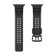 Ремешок для Apple Watch 38/40/41 мм (Triple Protection), черный