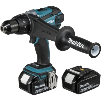 Аккумуляторная дрель-шуруповерт Makita DDF458RTJ 18V 2x 5.0Ah