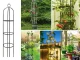 Dārza Pergola Ziedu Balsta Kolonna Augiem Arka Rozēm, 190cm | Garden Flower Support Column for Climbing Plants