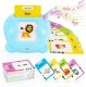 Interactive English Learning Toy for Kids Telcon Bear, Blue