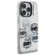 Чехол Karl Lagerfeld IML Multi K&C Head Pattern для iPhone 16 Pro Max - Прозрачный