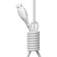 Joyroom S-A59 Vibrant Series USB-A uz USB-C kabelis 3A 1.2m, balts