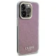 Guess iPhone 15 Pro vāciņš IML Faceted Mirror Disco Iridescent, rozā