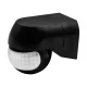 Maclean MCE623 B PIR Motion Sensor 12-24V DC, 180°, 12m, IP44, Black
