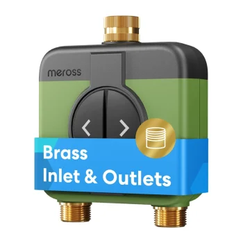 Умный контроллер полива MEROSS MST200-EU, 2 зоны, IP66