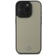 Mercedes iPhone 16 Pro Max vāciņš Textured and Plain Leather MagSafe, bēšs