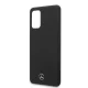 Mercedes Silicone Line vāciņš Samsung Galaxy S20+ telefonam, Melns