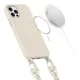 Чехол Tech-Protect для iPhone 12 / 12 Pro MagNecklace MagSafe, бежевый