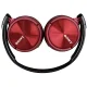 Накладные наушники Sony MDR-ZX310 красные