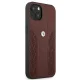 Чехол BMW для iPhone 13 / 14 / 15 Curve Perforate, красный