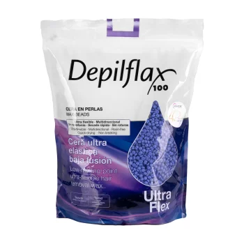 Depilflax Ultraflex Mauve elastīgais depilācijas vasks pērlītēs, 1000g