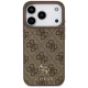 Чехол Guess 4G Small Classic Logo MagSafe для iPhone 17 Pro / 18 Pro, коричневый