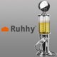 Диспенсер для напитков Ruhhy в виде бензоколонки, 1 л