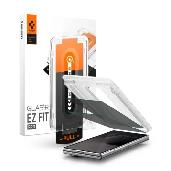 Aizsargstikls Spigen Glas.tR EZ Fit Pro HD Privacy, Samsung Galaxy Z Fold 7/8 Ultra, 2 gab.