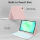 Чехол Tech-Protect SC Pen для Samsung Galaxy Tab A9+ 11.0 с клавиатурой, розовый