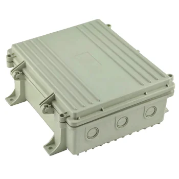 Hermētiska montāžas kārba 250x253x100mm IP65, gaiši pelēka