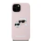 Apple iPhone 15 6.1\'\' Karl Lagerfeld Silicone Karl & Choupette MagSafe Cover Case, Pink | Telefona Vāciņš Maciņš...