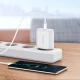 Кабель Ugreen USB-C на USB-C 1м, PD QC AFC, 60W, Белый