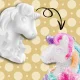 Набор для выращивания кристаллов и раскрашивания Bakalu Единорог DIY