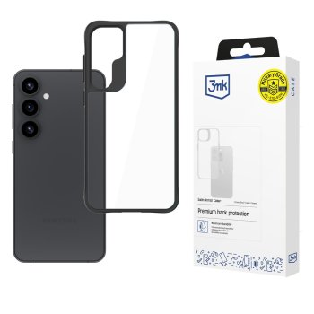 3mk Satin Armor Case+ vāciņš Samsung Galaxy S25, Caurspīdīgs