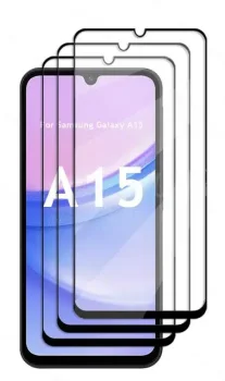Защитное стекло Tfo 9D для Samsung Galaxy A15 4G / 5G, 10 шт., Черная рамка