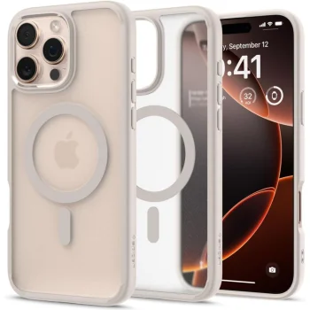 Чехол Spigen для iPhone 16 Pro Max Ultra Hybrid Mag MagSafe, титановый