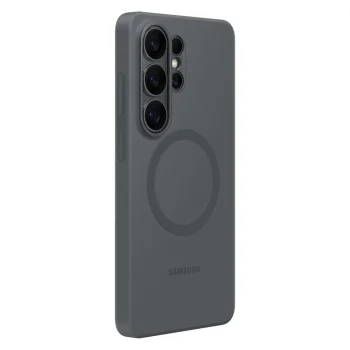 Samsung Silicone Magnet vāciņš priekš Samsung Galaxy S26 Ultra, melns
